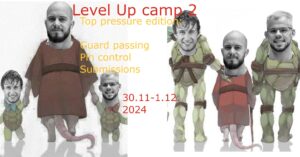 Level up grappling Camp 2 – Praha